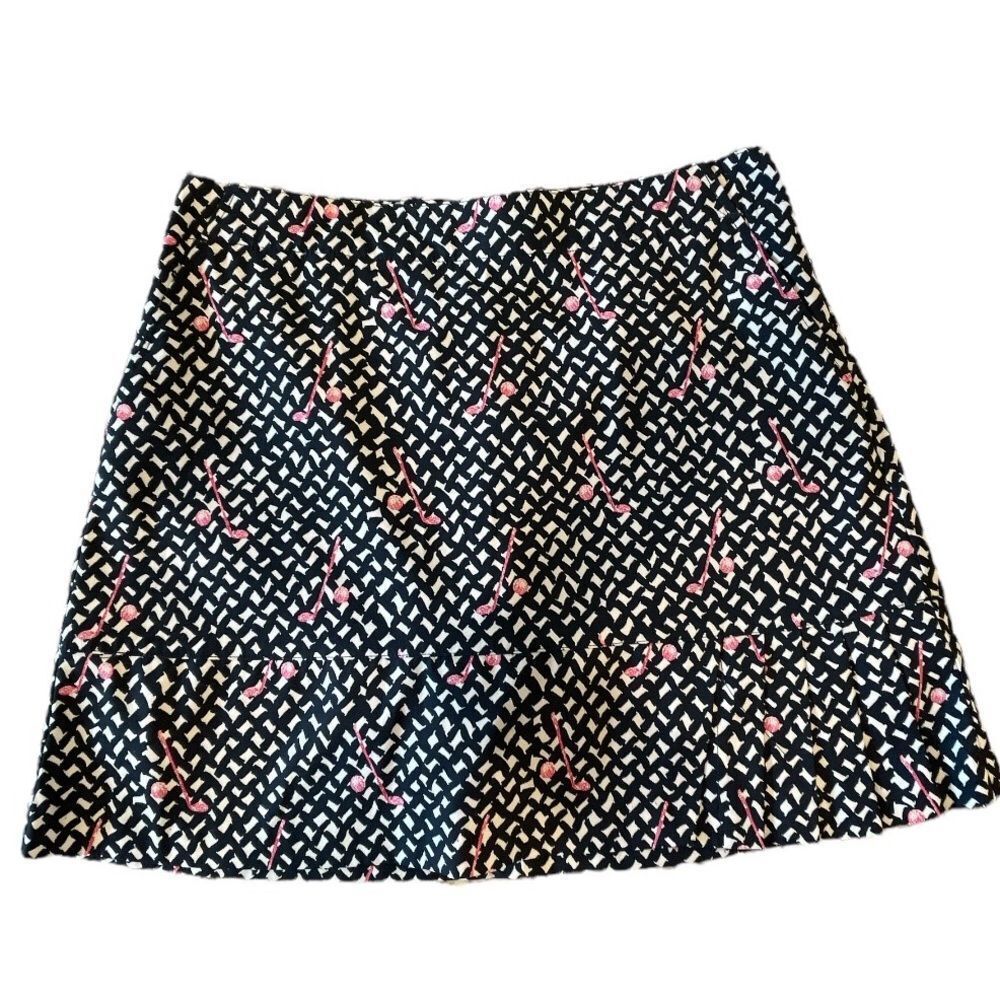 NEW Lady Hagen Size 8 Golf Skort Navy/White with Pink Golf Clubs & Balls